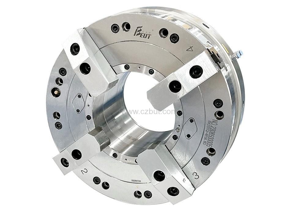 管螺纹机床专用大孔径气动卡盘